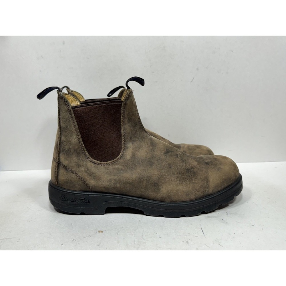 Blundstone 584 Premium Thermal Chelsea Boots Rustic Brown Men's Size 11.5 US